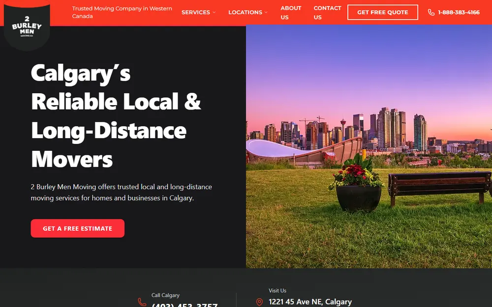 2 Burley Men Moving Calgary homepage