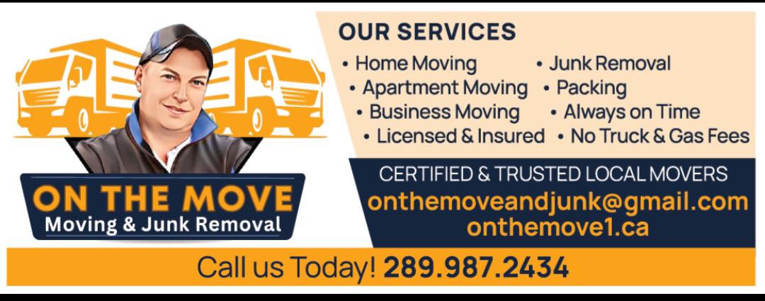 On The Move Moving & Junk removal homepage