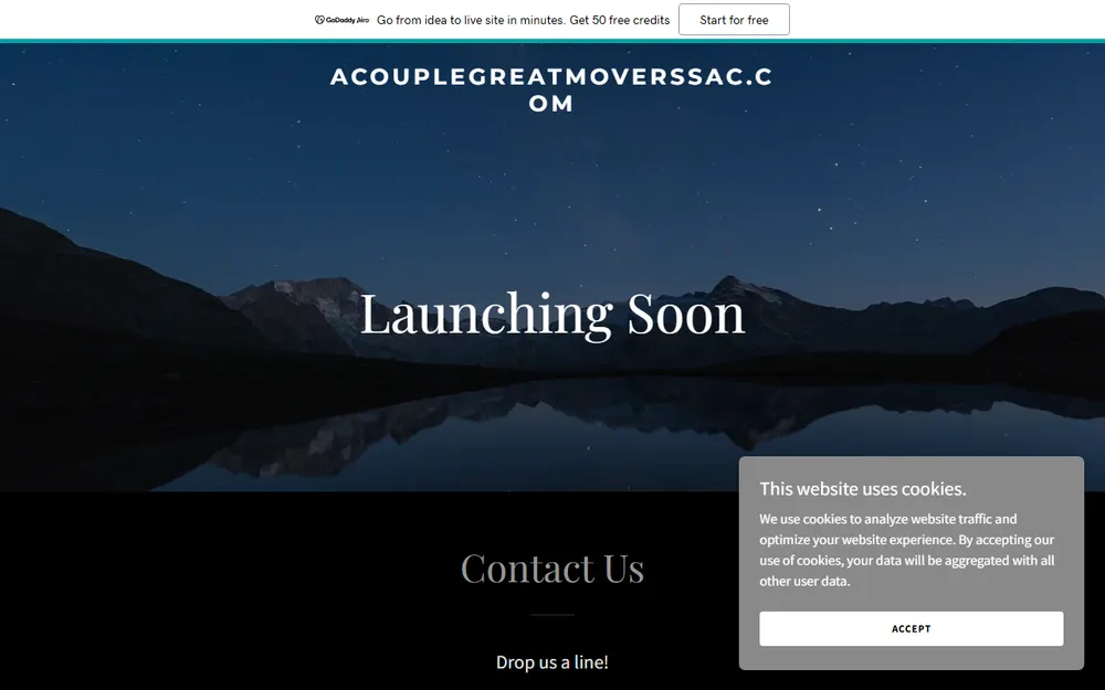 A Couple Great Movers LLC homepage