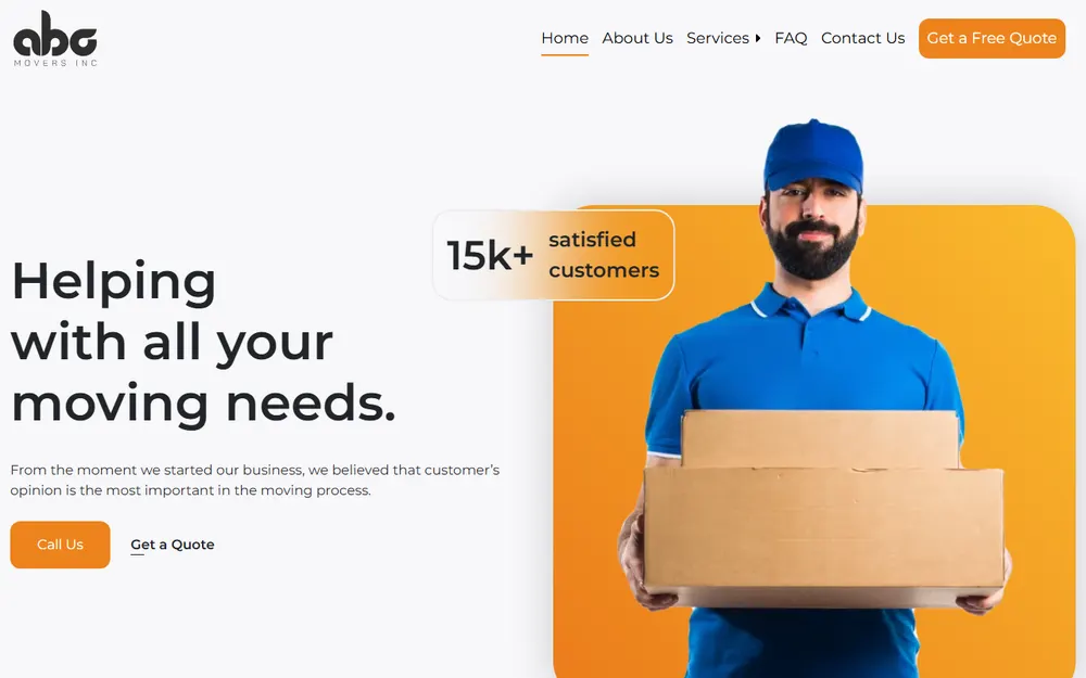 ABC Movers Philadelphia Inc homepage