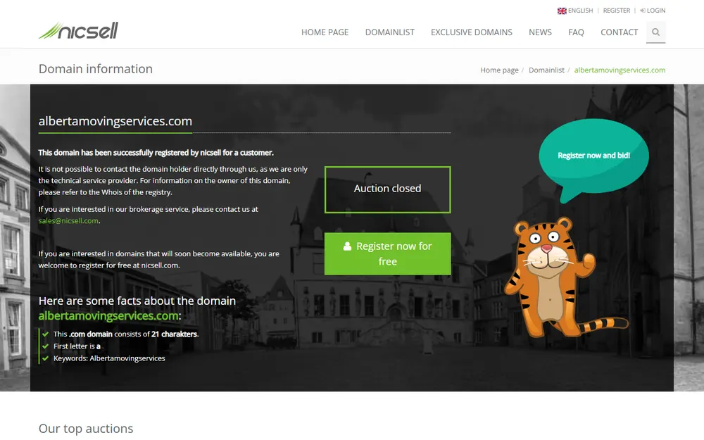 Alberta Moving Services homepage