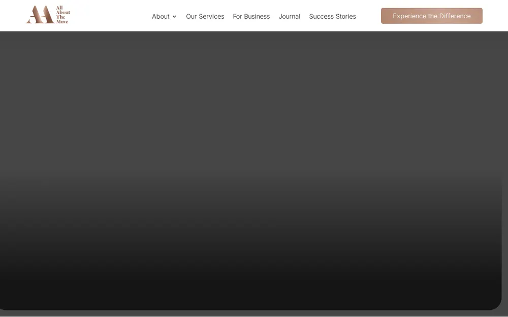 All About The Move homepage
