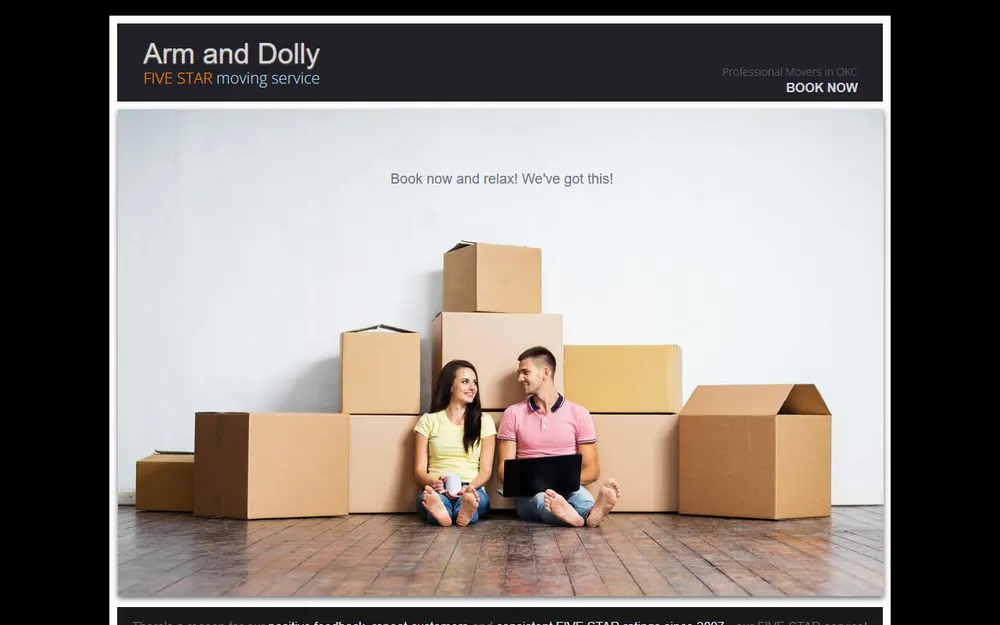Arm and Dolly homepage