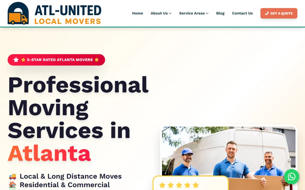 ATL-United Local Movers, LLC. homepage