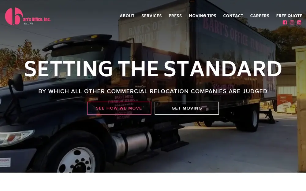 Bart's Office Inc. homepage