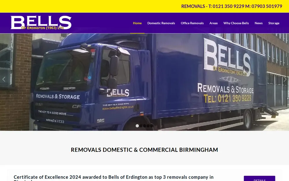 Bells Of Erdington (1963) Ltd homepage
