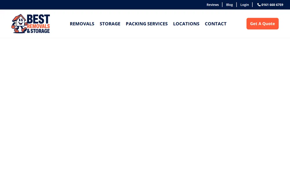 BEST Removals & Storage homepage