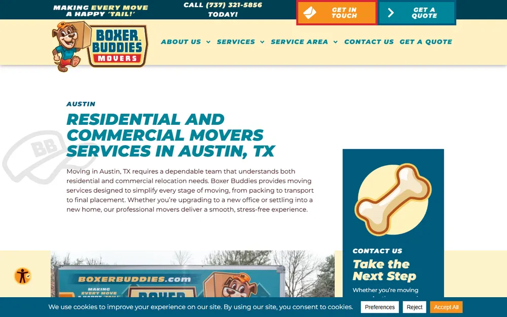 Boxer Buddies homepage