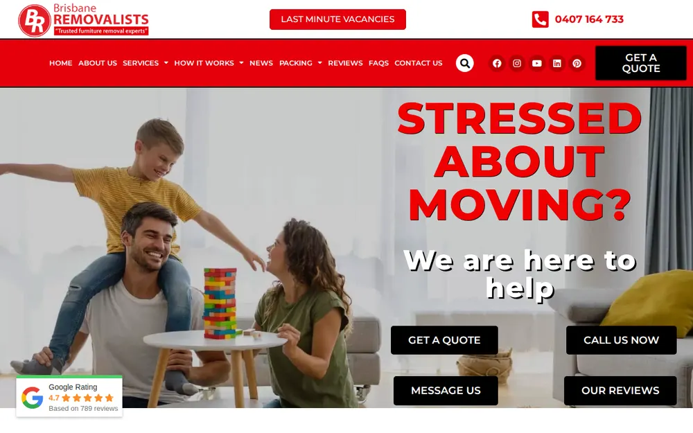 Brisbane Removalists homepage
