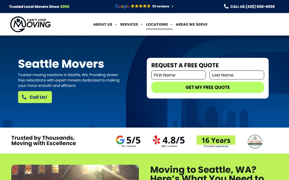 Cant stop moving homepage