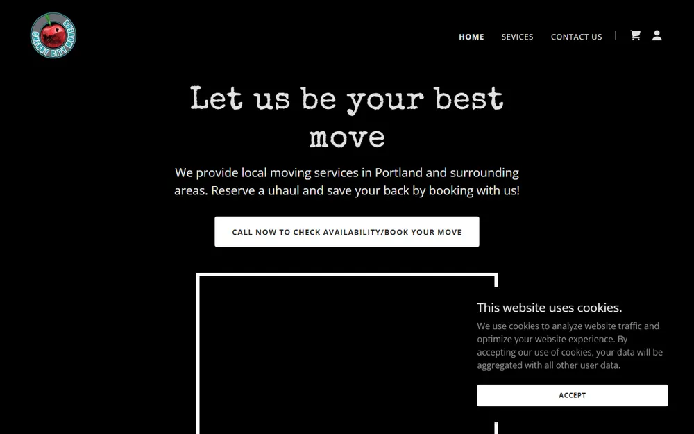 Cherry City Movers homepage