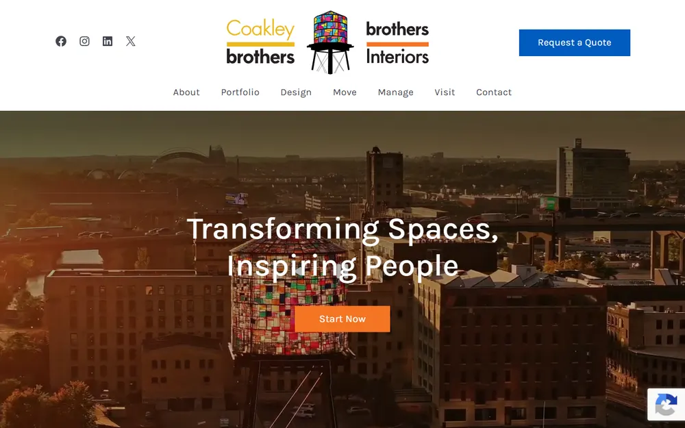 Coakley Brothers & Brothers Interiors homepage