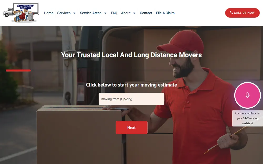 Community Moving & Storage Inc homepage