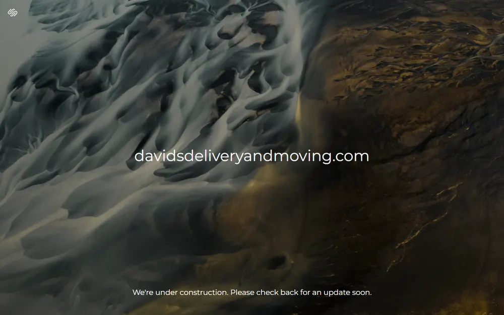 Davids Delivery & Moving homepage