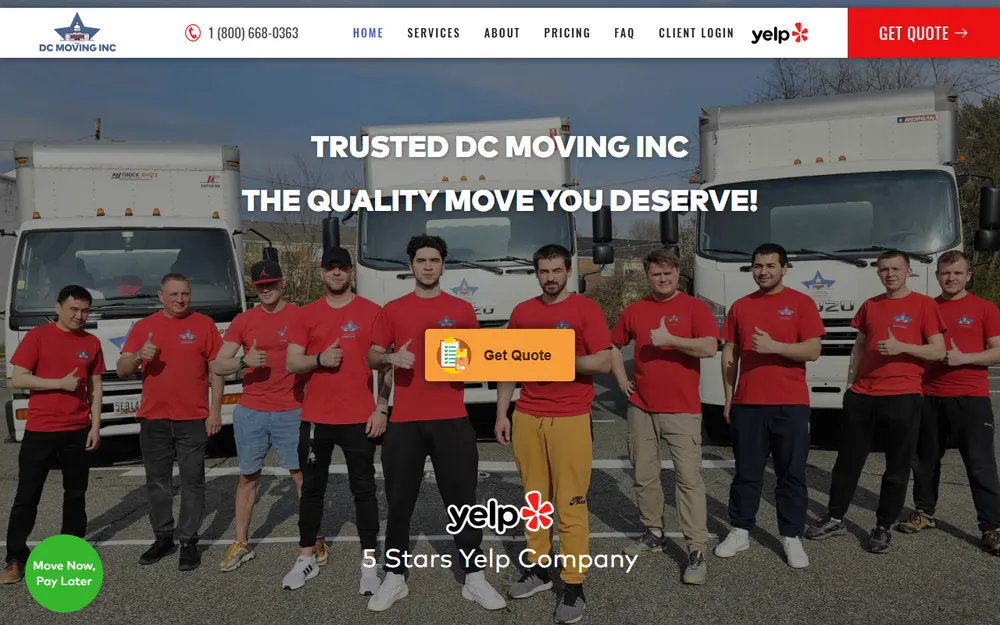 DC MOVING INC homepage