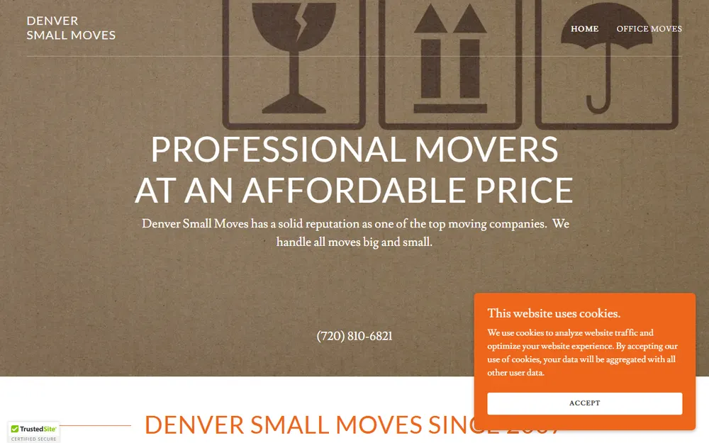Denver Small Moves LLC homepage