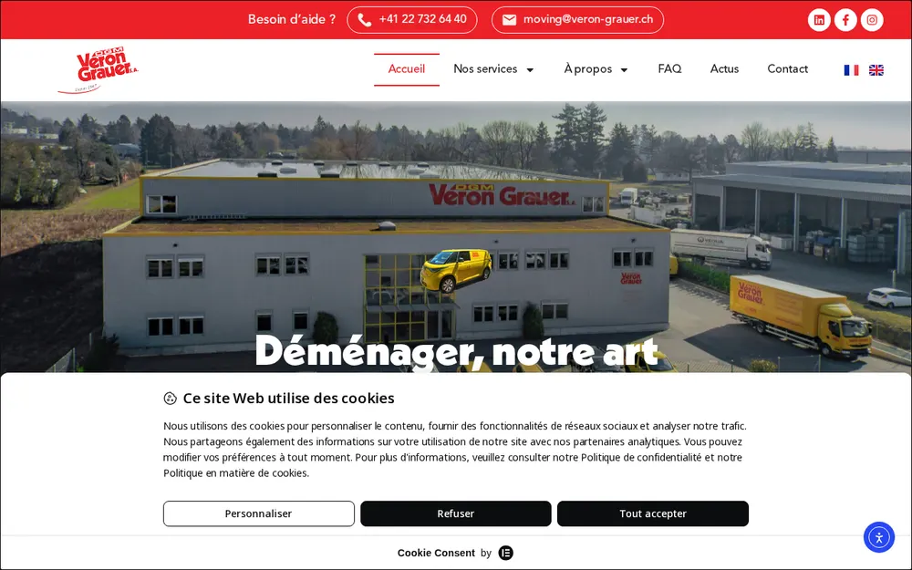 DGM Veron Grauer SA homepage