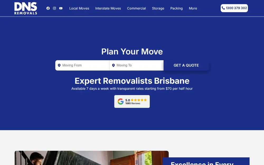 DNS Removals homepage