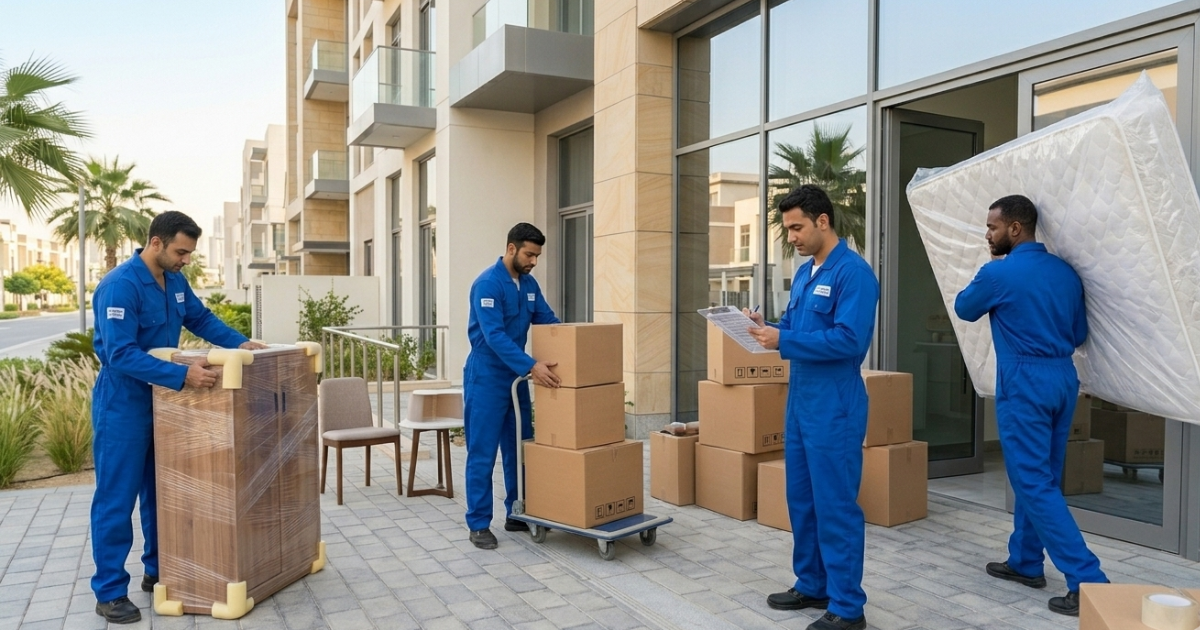 Movers & Packers Dubai homepage
