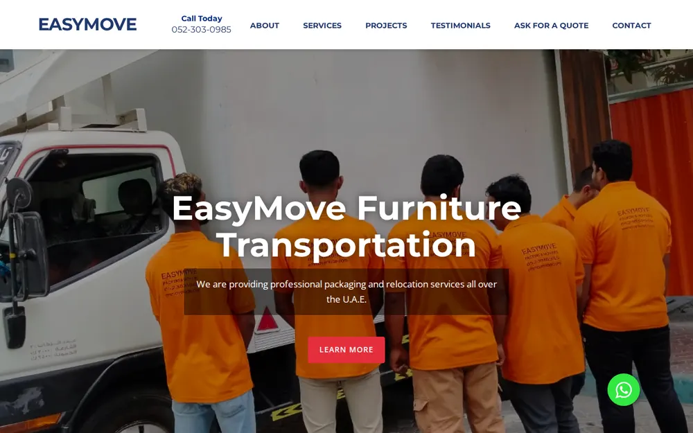 EASYMOVE FURNITURE TRANSPORTATION homepage