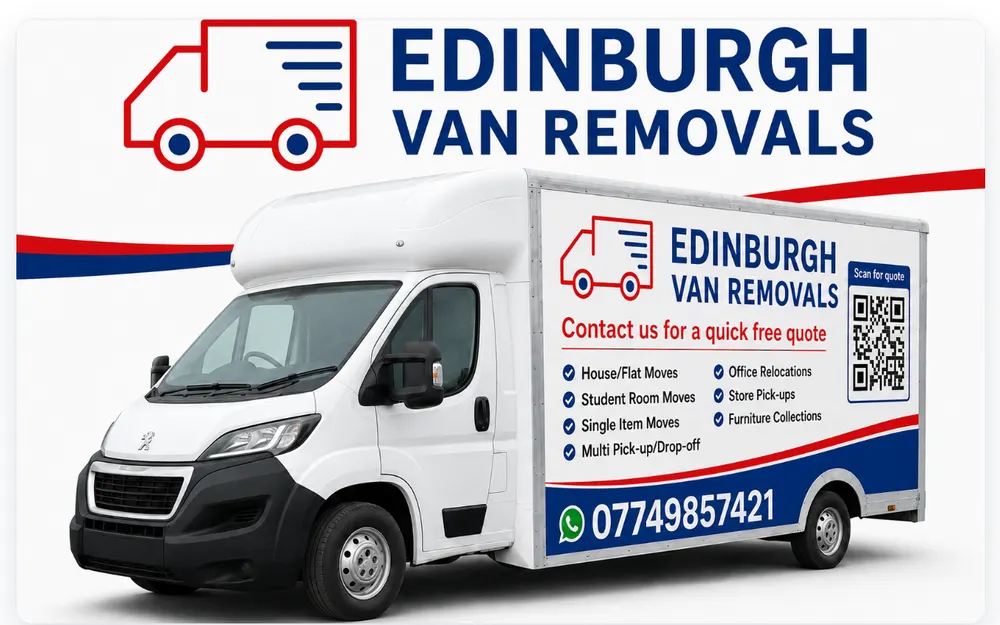 Edinburgh Van Removals homepage