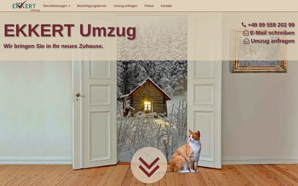 EKKERT Umzug homepage