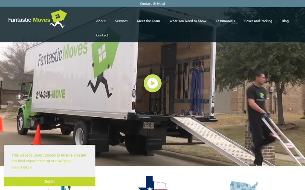 Fantastic Moves homepage