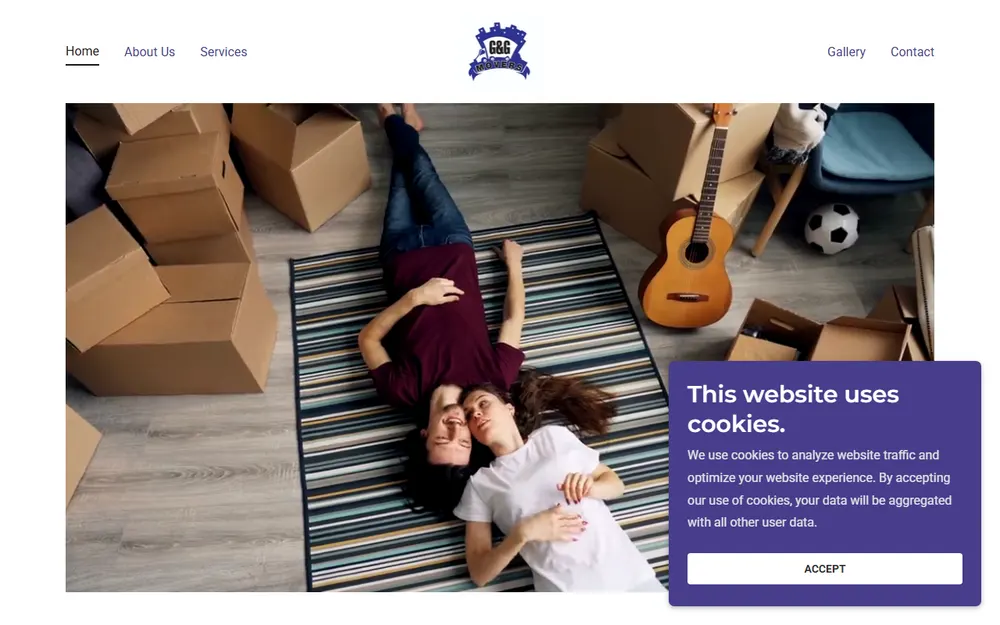 G&G Movers Houston homepage