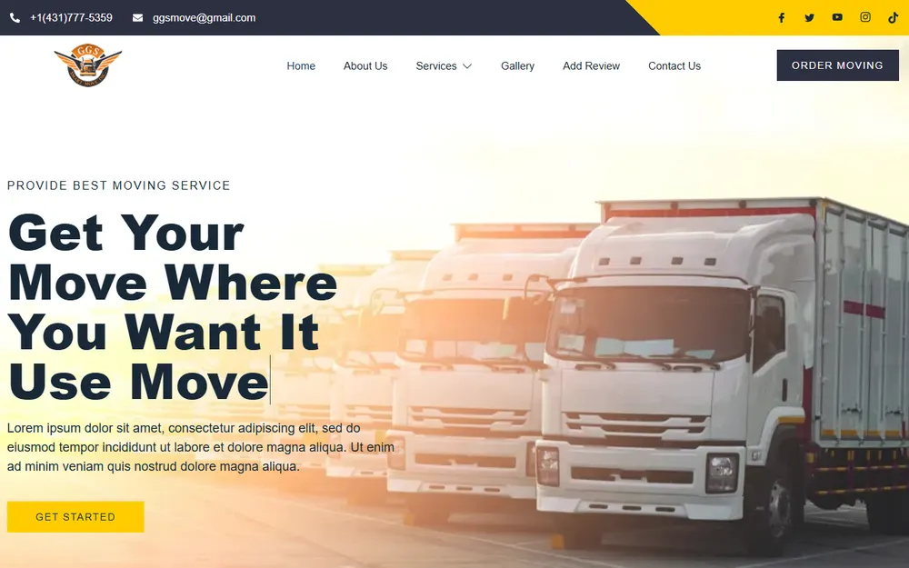 GGS Smart Move inc homepage
