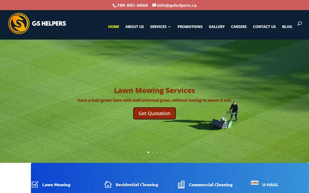 GS HELPERS homepage