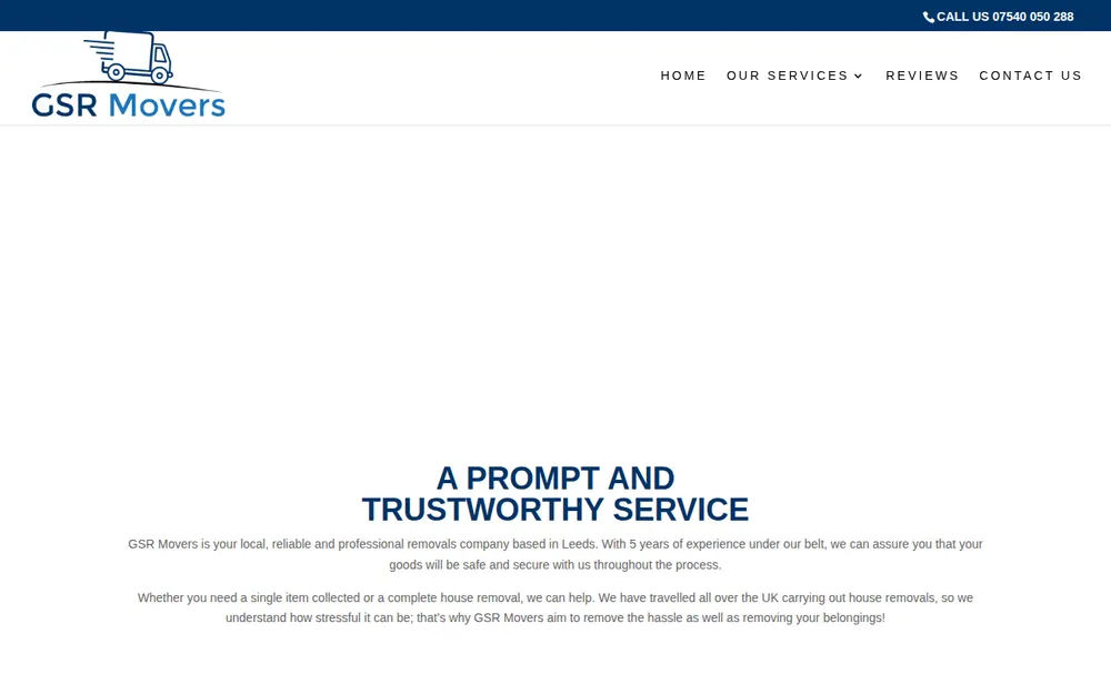 GSR MOVERS homepage
