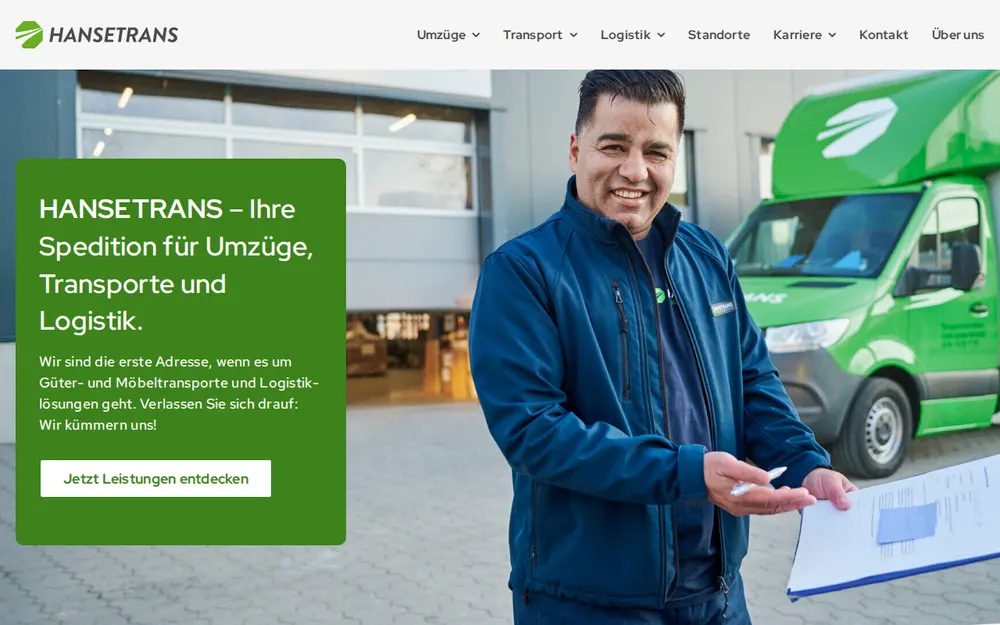 HANSETRANS Hanseatische Transportgesellschaft mbH Frankfurt homepage