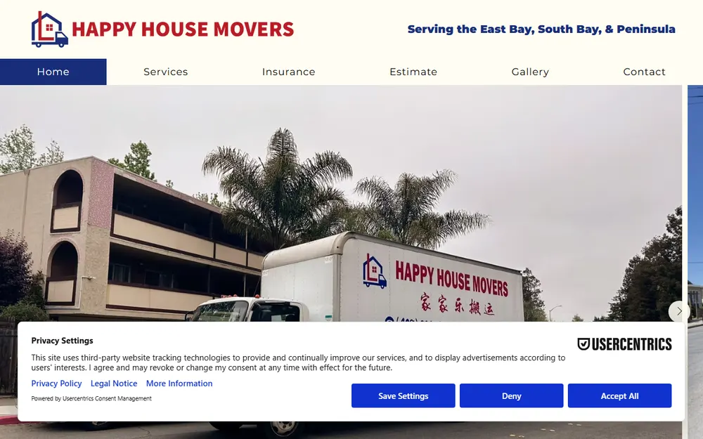 happy house movers家家乐搬家公司 homepage