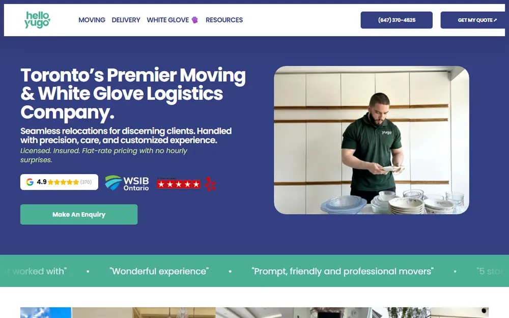 HelloYugo homepage