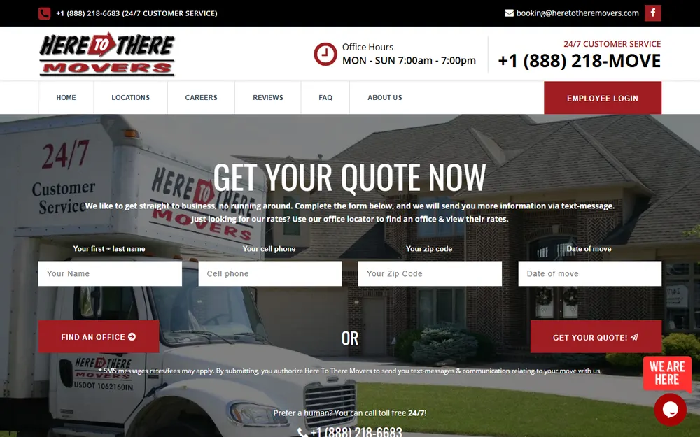 Here To There Movers- UNDER NEW OWNERSHIP homepage