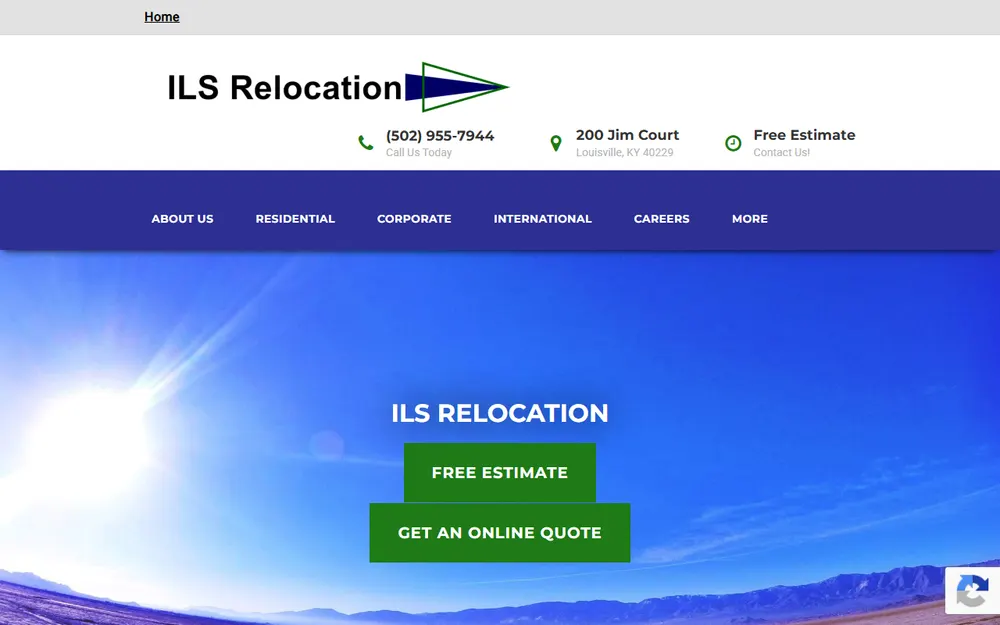 ILS Relocation homepage