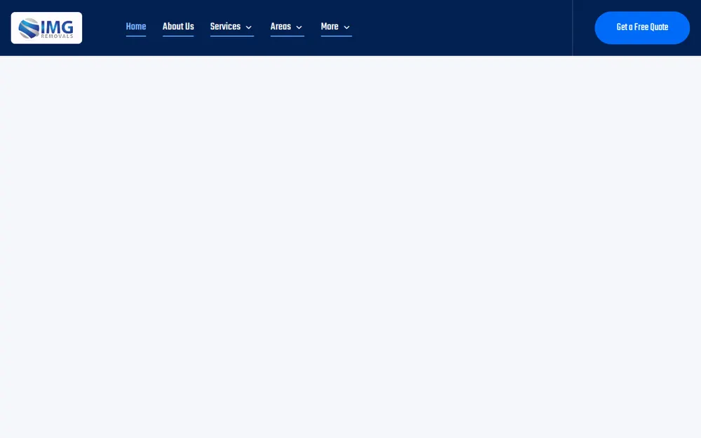 IMG Removals homepage