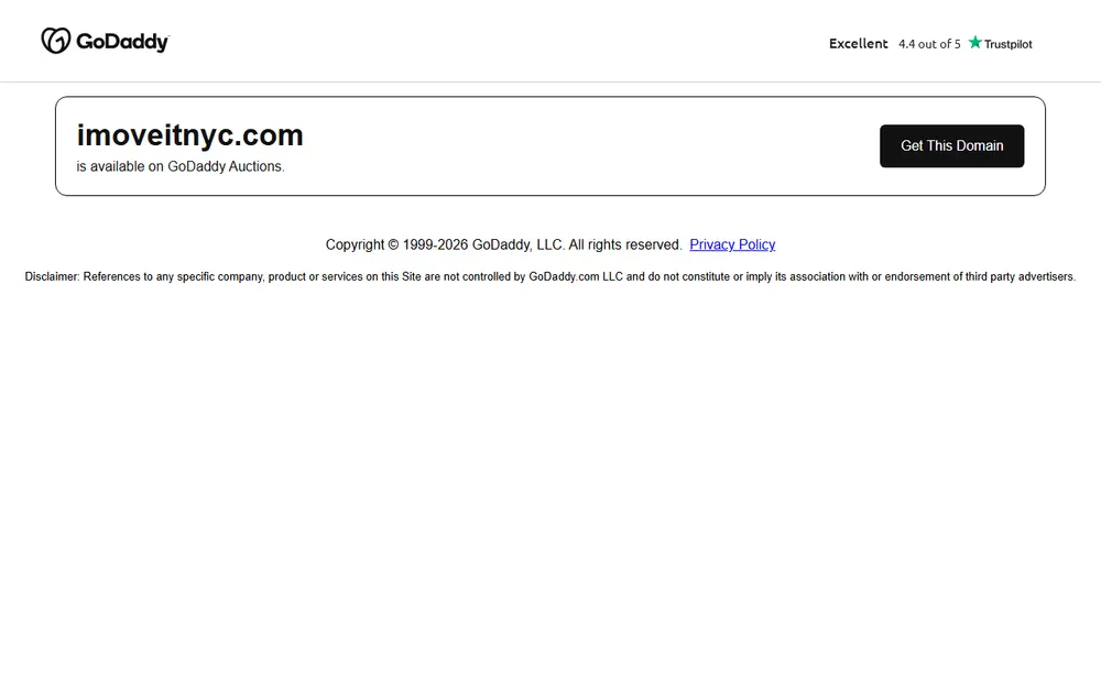 iMoveit NYC homepage