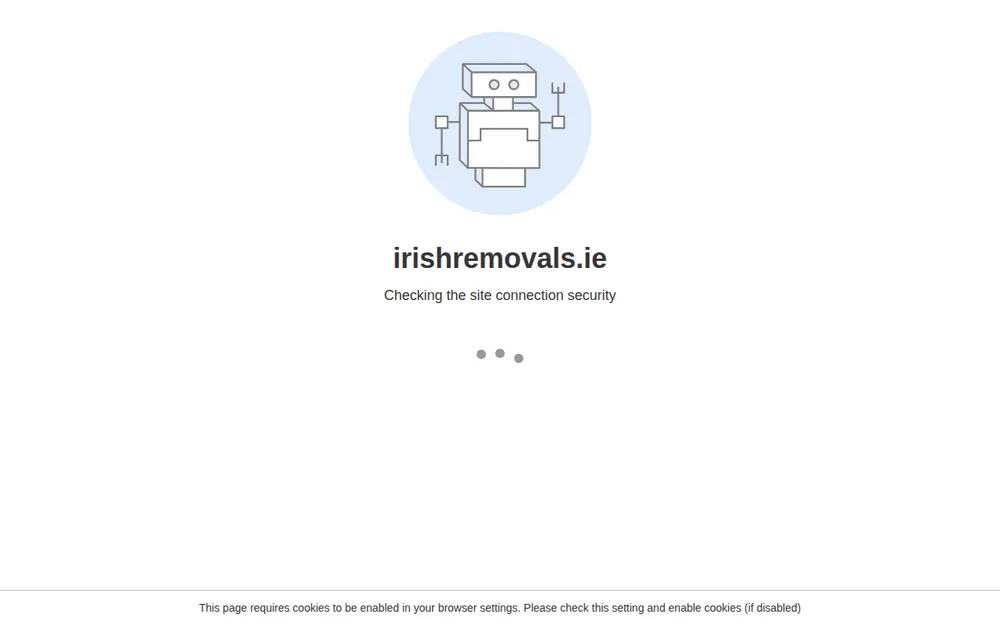 Irish Removals homepage