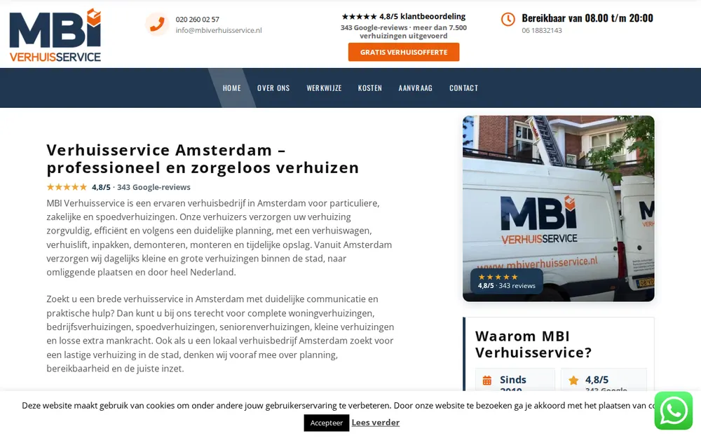 MBI homepage