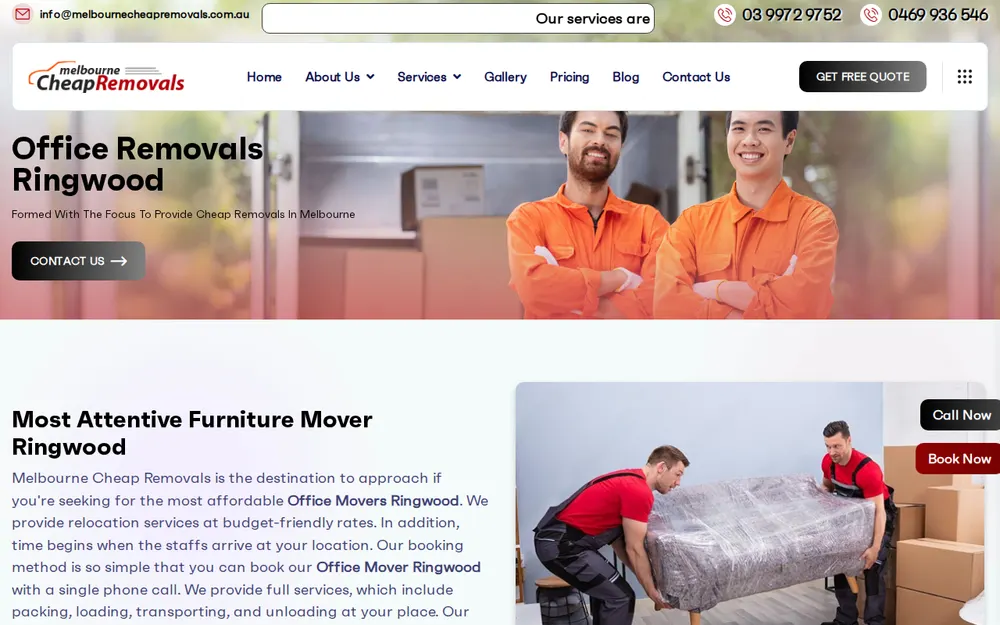 Melbourne Cheap Removals - Office and House Movers | Removalists homepage