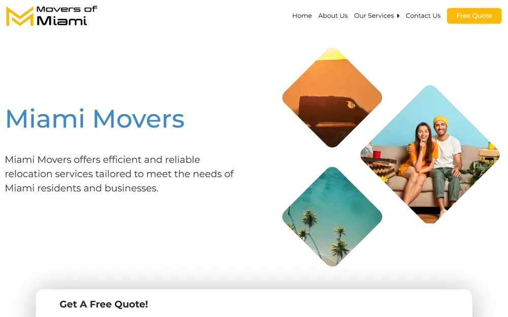 Miami Movers homepage