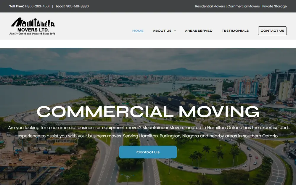 Mountaineer Movers Limited homepage