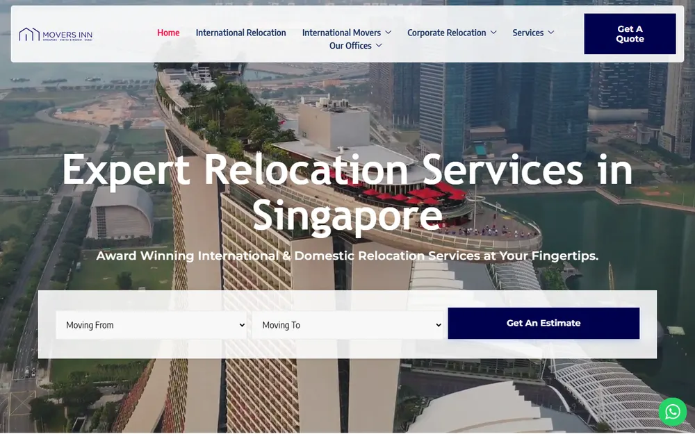 Movers Inn Relocation homepage