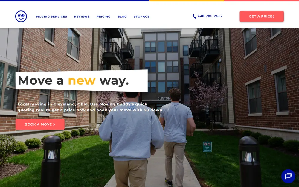 Moving Buddy homepage