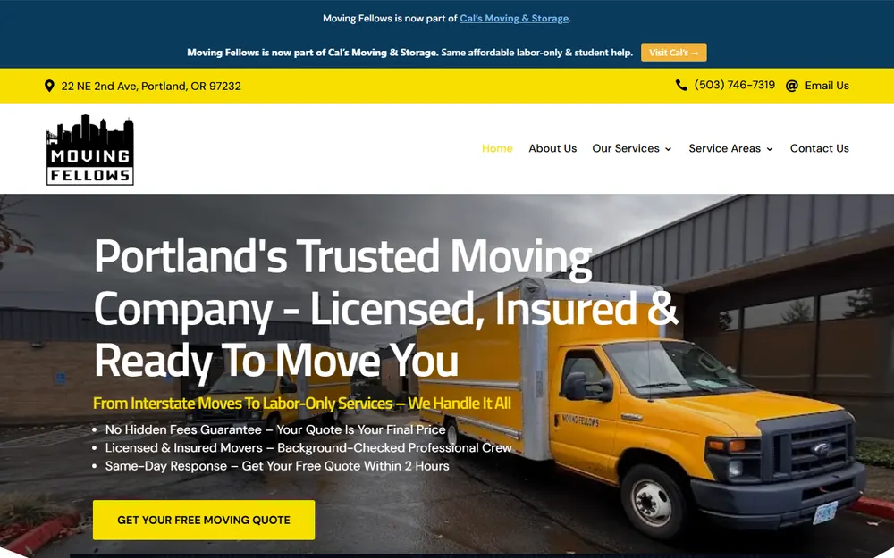 Moving Fellows homepage