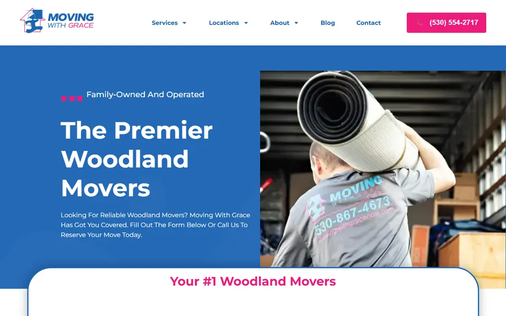 Moving with Grace homepage