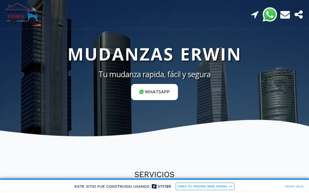 Mudanzas y Portes Erwin homepage