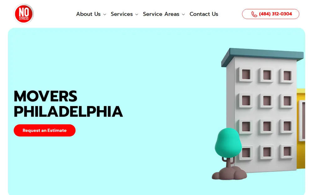 No Stress Movers homepage