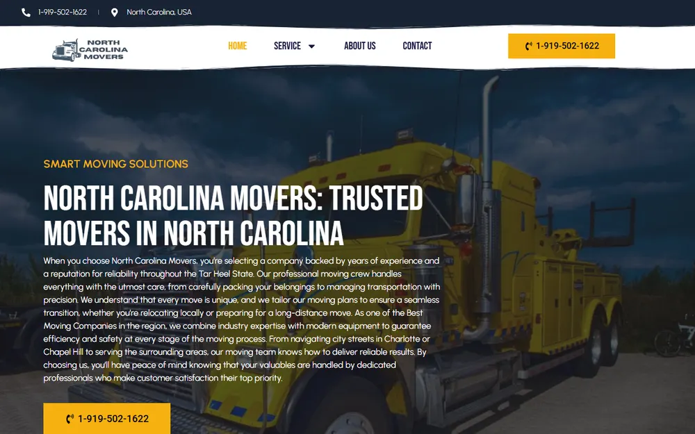 North Carolina Mover's homepage